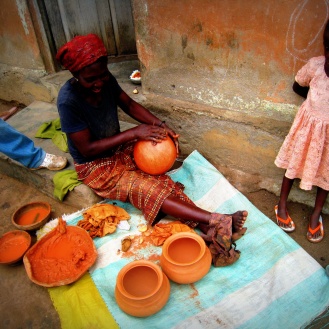 poterie en argile, Bénin